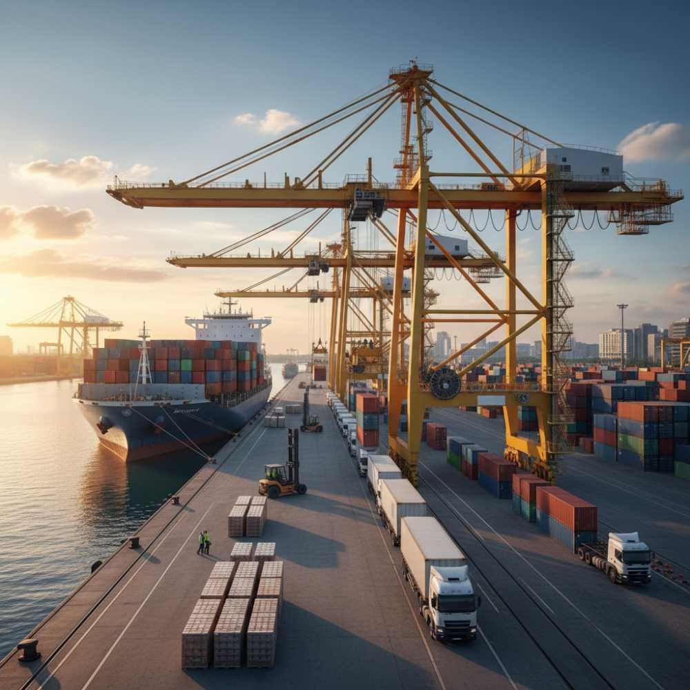 Bluehaul logistics team at work